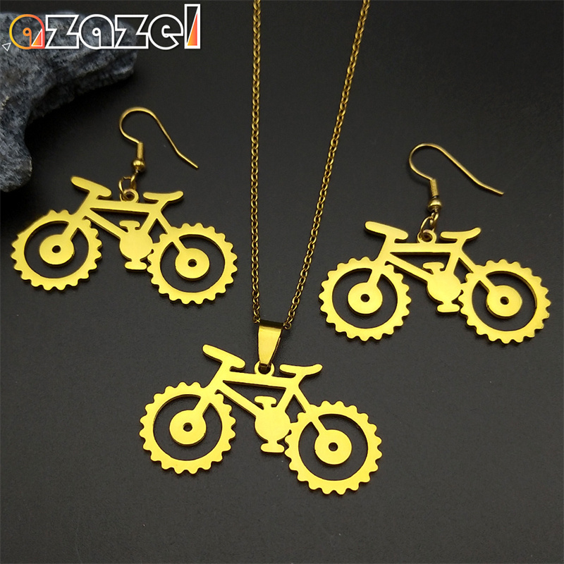 Cycling Gear Gifts - Trendy Gear Bike Hanger Sieraden Set