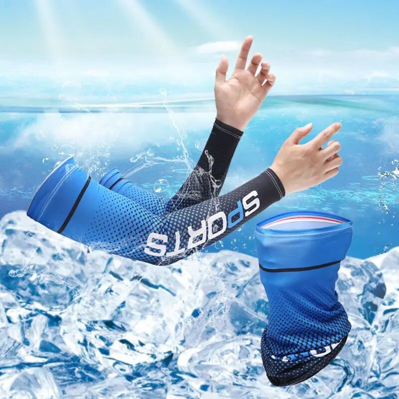 Cycling Gloves - 2 stuks set zon UV-bescherming lange