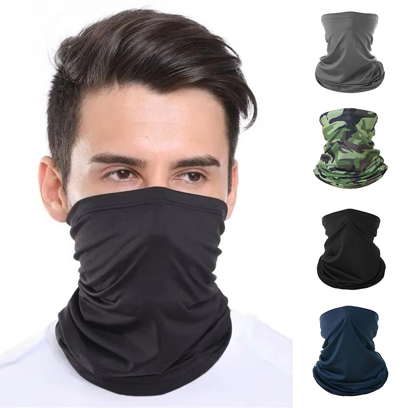 Cycling Buff Neck Warmer - Outdoor Bandana Man Naadloze Bivakmuts Buffs