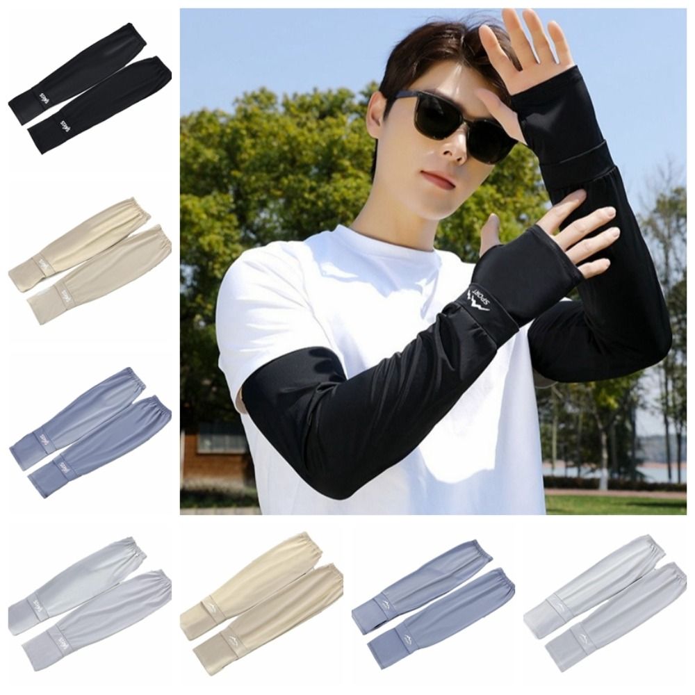 Cycling Gloves - Losse Ijs Zijde Mouwen UV Isolatie