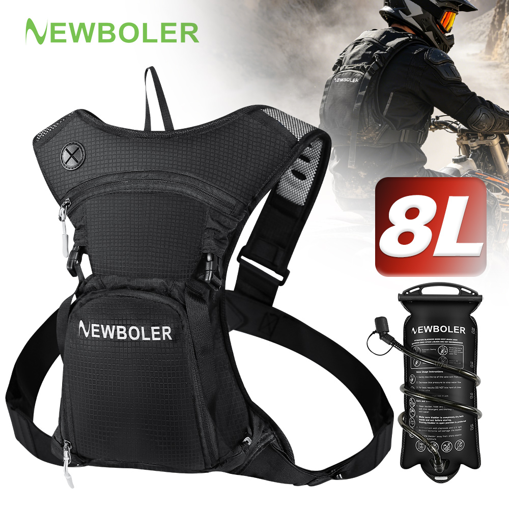 Cycling Gear Organizer Bag - NEWBOLER 8L motorfiets fietsen hydratatiepakket MTB