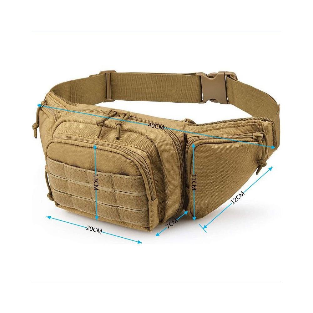 Cycling Gear Bag - Tactische heuptas Waterdichte heuptas Verstelbare riem