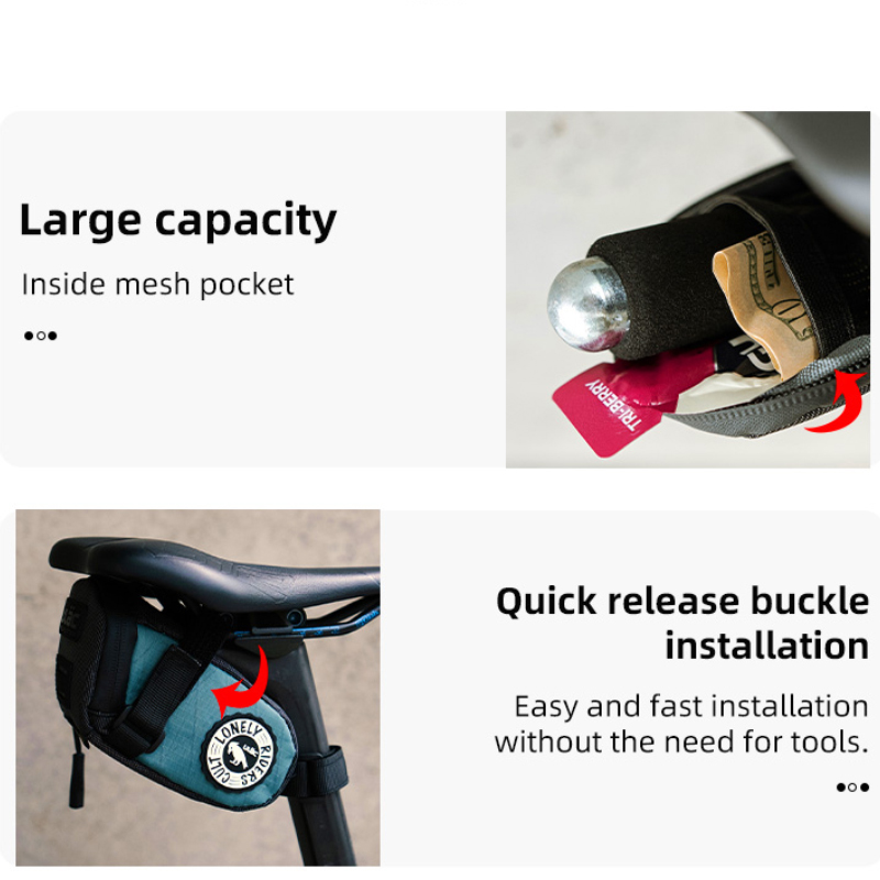 ULAC Fietsen Zadeltas 0.6/1/1. - Cycling Gear Organizer Bag recensie en prijs