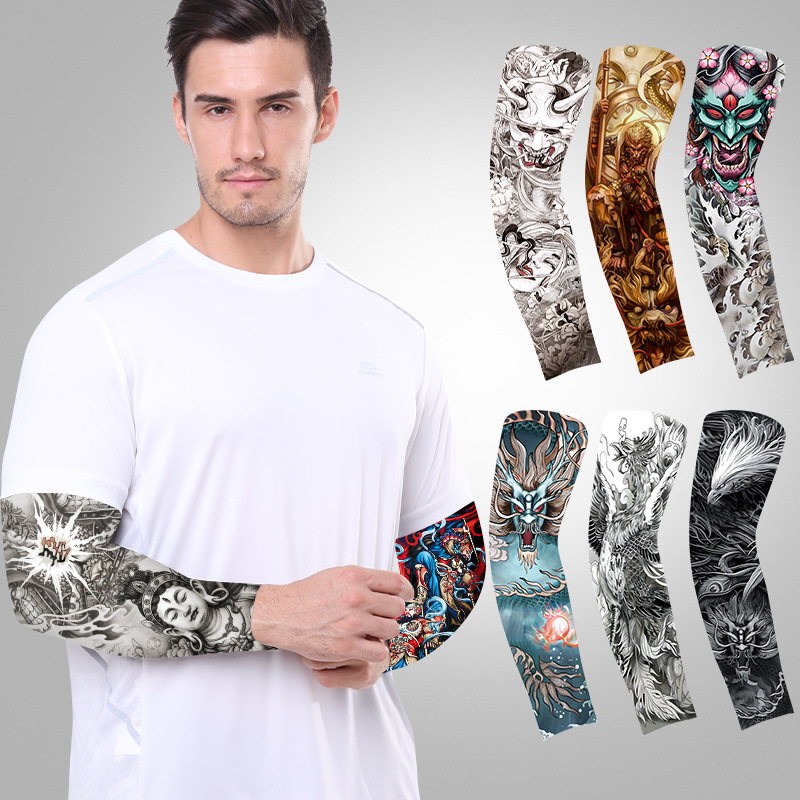 1Pc Zomer Tattoo Mouw UV Solar - Cycling Gloves recensie en prijs