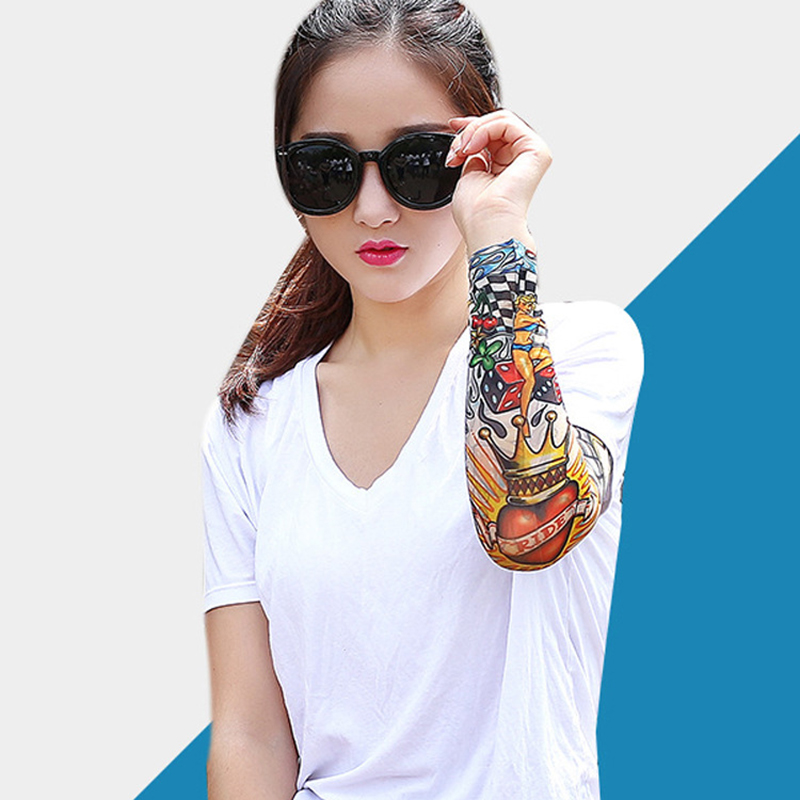 1Pc Zomer Tattoo Mouw UV Solar - Cycling Gloves recensie en prijs