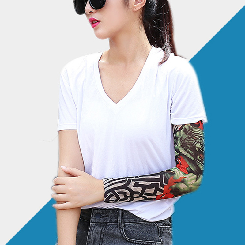 1Pc Zomer Tattoo Mouw UV Solar - Cycling Gloves recensie en prijs