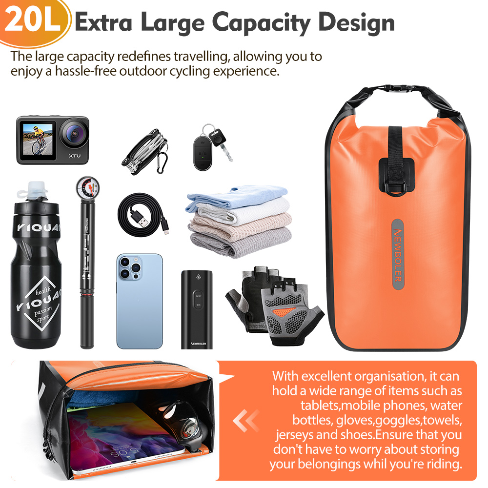 NEWBOLER 10L 20L Waterdichte F - Cycling Gear Organizer Bag recensie en prijs