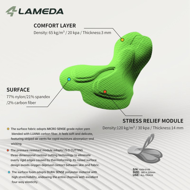 LAMEDA Dames Fietspak Lange Mo - Cycling Gear Women Sale recensie en prijs
