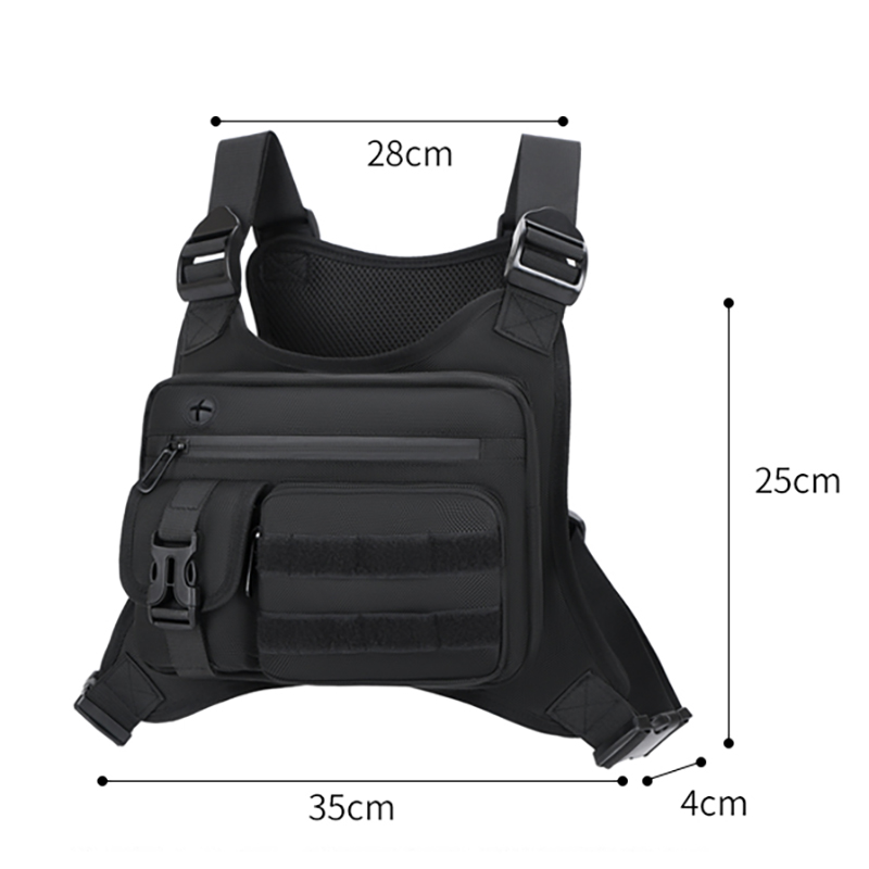 Tactische borsttas voor heren, - Cycling Gear Bag recensie en prijs