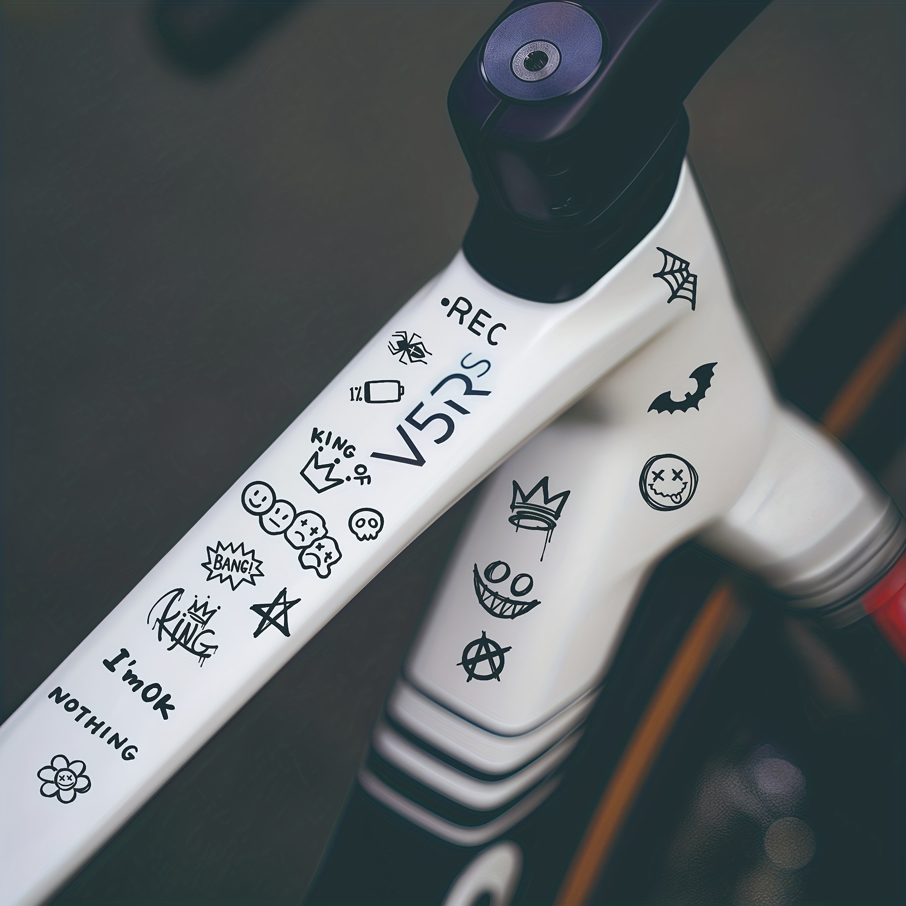 1set Graffiti Animatie Eenvoud - Cycling Gear Organizer Bag recensie en prijs