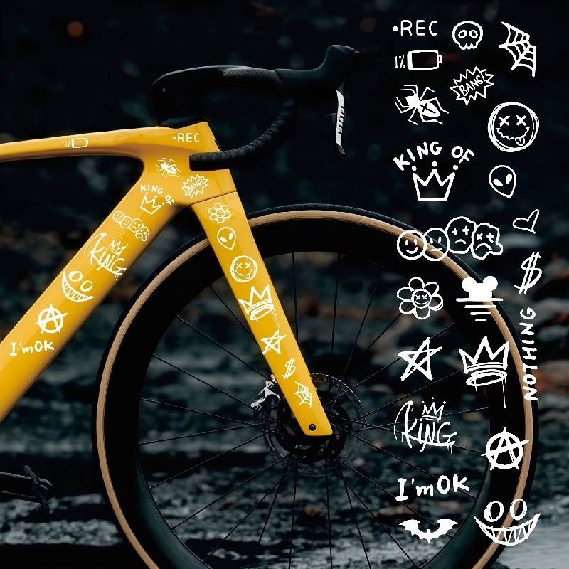 1set Graffiti Animatie Eenvoud - Cycling Gear Organizer Bag recensie en prijs