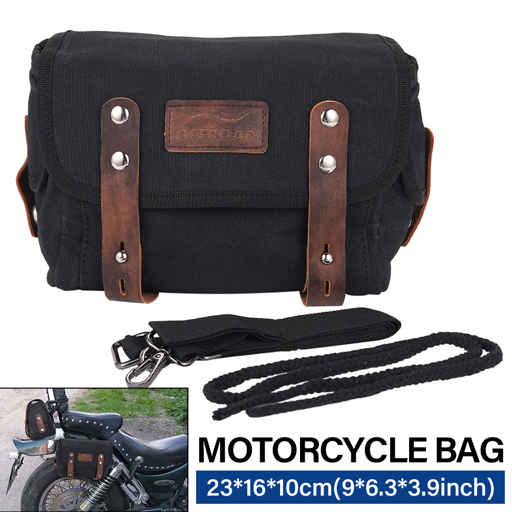 Zwarte motorfietszadeltas Univ - Cycling Gear Bag recensie en prijs
