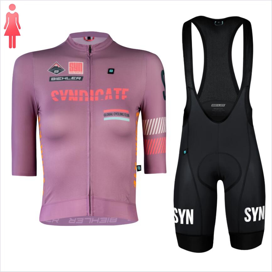 Syn Paarse Trui Met Korte Mouw - Cycling Gear Women Sale recensie en prijs