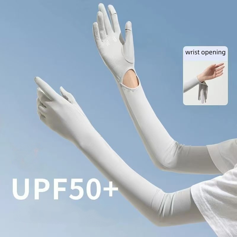 UPF50+ Ice Silk zonwerende arm - Cycling Gloves recensie en prijs