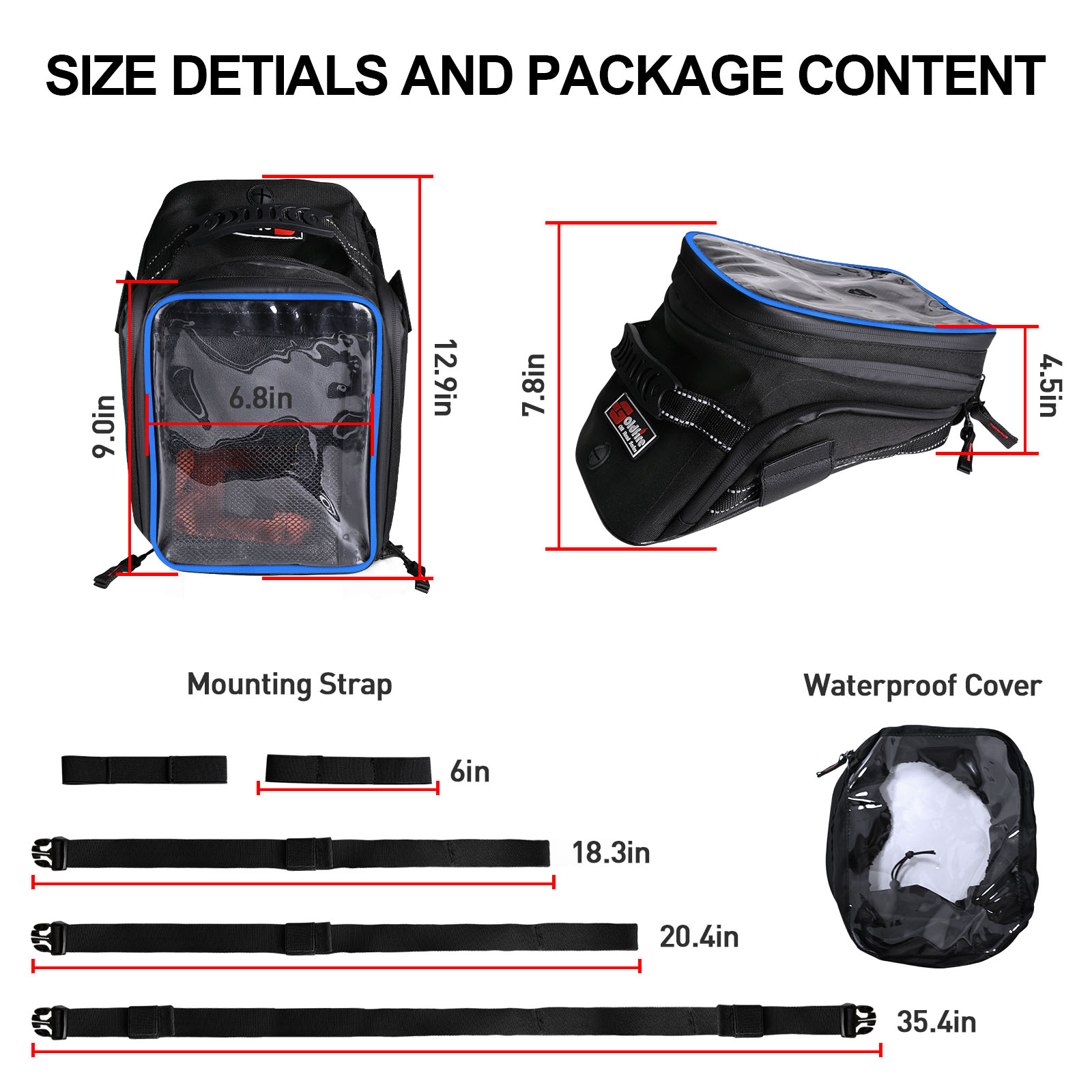 Grote Capaciteit Uitbreidbare  - Cycling Gear Bag recensie en prijs