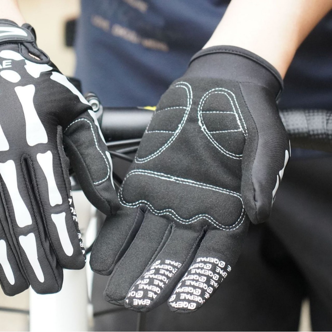 1 paar skeletfietshandschoenen - Cycling Gear Gifts recensie en prijs