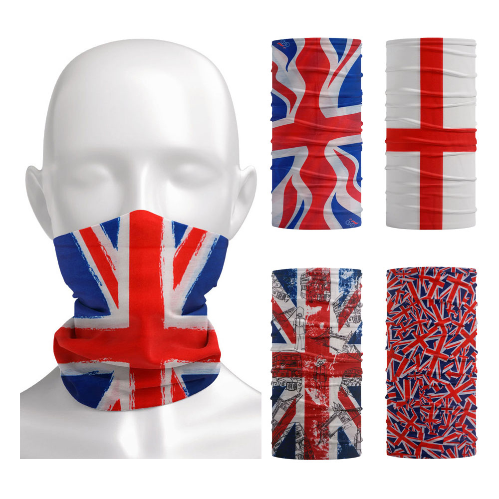 UK Union Vlag Neck Tube Bandan - Cycling Gear Uk recensie en prijs